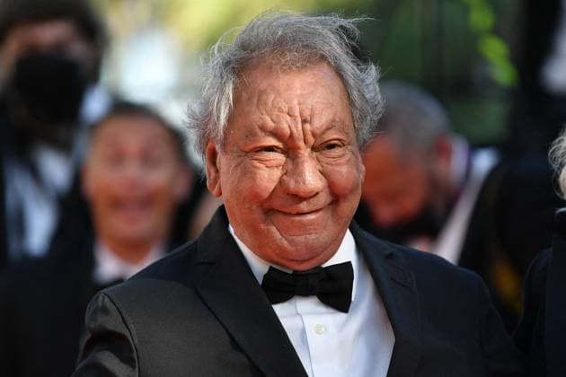 Tony Gatlif - Montée des marches du film « Stillwater » lors du 74ème Festival International du Film de Cannes. Le 8 juillet 2021 Rachid Bellak Bestimage Red carpet for the movie « Stillwater » during the 74th Cannes International Film festival. On July 8th 2021 Cannes France Copyright: xRACHIDxBELLAKx xBESTIMAGExRACHIDxBELLAKx xBESTIMAGEx