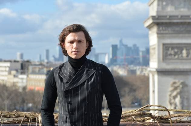 Tom Holland au photocall du film Uncharted sur la terrasse du cinéma Publicis à Paris, France, le 11 février 2022. Veeren Bestimage Uncharted Photocall on the terrace of the Publicis cinema in Paris, France, on February 11, 2022. Paris France Copyright: xVEERENx xBESTIMAGExVEERENx xBESTIMAGEx