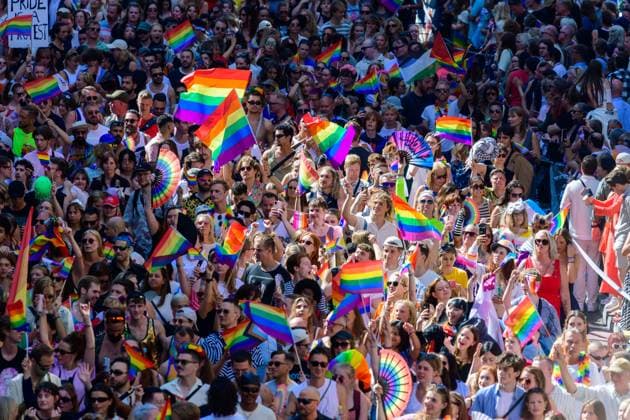 News Bilder des Tages stockholm, sweden, 02 aug 2025, pride parade in the inner city
