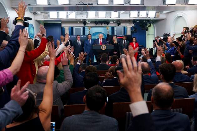 White House coverage US President Donald Trump addresses the media in the James S. Brady Press Briefing Room of the White House, Washington, DC, USA, 11 August 2025. President Trump is due to announce the deployment of the National Guard in Washington DC as part of a crime reduction strategy. EPA WILL OLIVER POOL WASHINGTON DC United States  Copyright: xPool ABACAx
