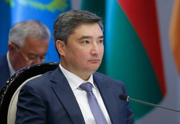 Kyrgyzstan Eurasian Intergovernmental Council 8981438 15.08.2025 Kazakh Prime Minister Olzhas Bektenov attends an expanded format meeting of the Eurasian Economic Union Intergovernmental Council in Cholpon-Ata, Kyrgyzstan. Igor Yegorov Sputnik Cholpon-Ata Kyrgyzstan  Copyright: xIgorxYegorovx