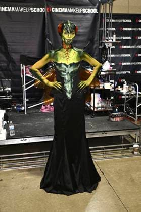 Cosplayer auf der Midsummer Scream - Halloween & Horror Convention im Long Beach Convention Center. Long Beach, 16.08.2025
