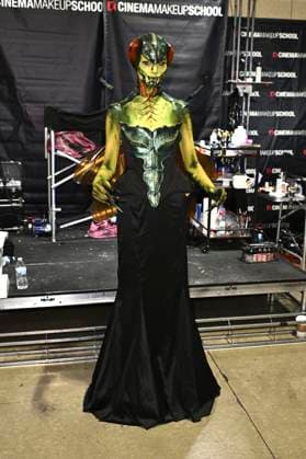 Cosplayer auf der Midsummer Scream - Halloween & Horror Convention im Long Beach Convention Center. Long Beach, 16.08.2025