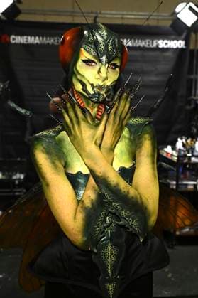 Cosplayer auf der Midsummer Scream - Halloween & Horror Convention im Long Beach Convention Center. Long Beach, 16.08.2025