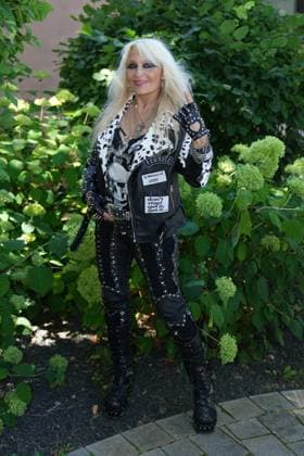 ZDF-Fernsehgarten 2025. Doro Pesch im ZDF Fernsehgarten - Motto Miami Vibes am 17.08.2025 in Mainz. Mainz ZDF Fernsehgarten Rheinland-Pfalz