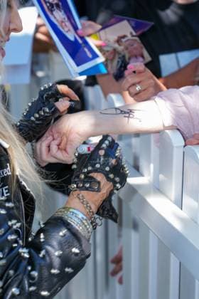 ZDF-Fernsehgarten 2025. Doro Pesch im ZDF Fernsehgarten - Motto Miami Vibes am 17.08.2025 in Mainz. Mainz ZDF Fernsehgarten Rheinland-Pfalz