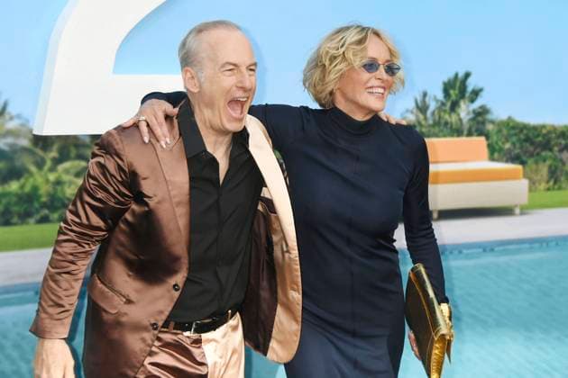 Bob Odenkirk und Sharon Stone bei der Weltpremiere des Kinofilms Nobody 2 im TCL Chinese Theatre. Los Angeles, 11.08.2025