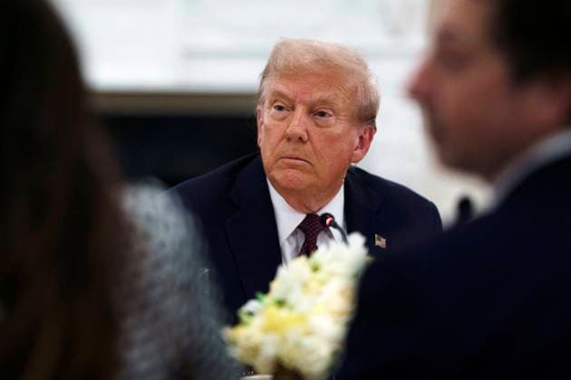 White House Coverage US President Donald Trump during a dinner with US tech leaders at the White House, Washington, DC, USA, 04 September 2025. EPA WILL OLIVER POOL WASHINGTON DC United States  Copyright: xPool ABACAx