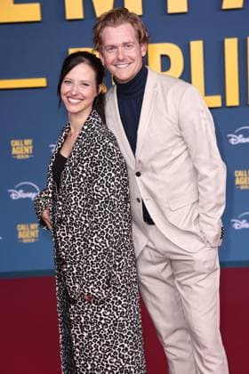 Nadja Jo Klapper und Johannes Heinrichs bei der Call my Agent Berlin Serien Premiere (Disney+) am 8.09.2025 in Berlin Call My Agent Berlin Serienpremiere in Berlin
