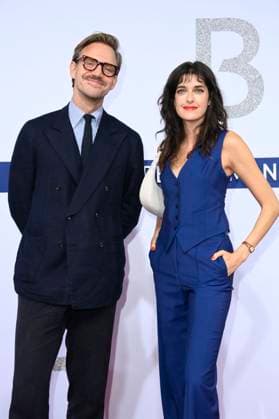 Marie Nasemann mit Partner Sebastian Tigges bei der Bertelsmann Party 2025 in der Bertelsmann Repräsentanz Unter den Linden. Berlin, 11.09.2025