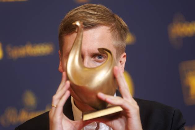 Bilder des Jahres 2025, Entertainment 09 September Award - Goldene Henne 2025 - Till Reiners bei der Goldenen Henne 2025 in der Messe Leipzig am 12.09.2025. Copyright: xEventpressxKochanx
