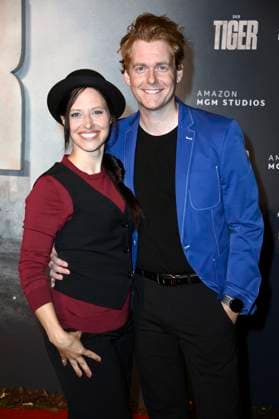 Nadja Jo Klapper und Johannes Heinrichs bei der Premiere des Kinofilms Der Tiger im Kino In der KulturBrauerei. Berlin, 15.09.2025