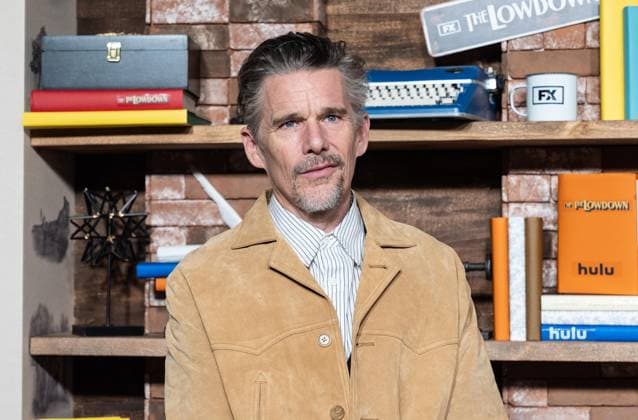 September 17, 2025, Bronx, New York, USA: Ethan Hawke attends FX premiere of The Lowdown on Hulu at Brooklyn Academy of Music in New York, NY on September 17, 2025. Bronx USA - ZUMAr339 20250917_znp_r339_090 Copyright: xLevxRadinx