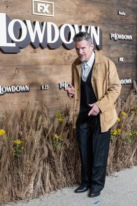September 17, 2025, Bronx, New York, USA: Ethan Hawke attends FX premiere of The Lowdown on Hulu at Brooklyn Academy of Music in New York, NY on September 17, 2025. Bronx USA - ZUMAr339 20250917_znp_r339_091 Copyright: xLevxRadinx