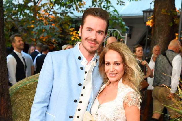 Eric Philippi und Michelle beim HeidiFest by Heidi Klum Pre Oktoberfest Event im Hofbraeuhaus in Muenchen am 18.09.2025 HeidiFest by Heidi Klum Pre Oktoberfest Event in Muenchen