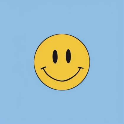 smiley face cartoon illustration isolated on blue background smiley face cartoon illustration isolated on blue background., 60356528.jpg RECORD DATE NOT STATED
