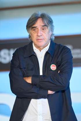 September 24, 2025, Madrid, Madrid, Spain: Agustin Diaz Yanes attended Un fantasma en la batalla She Walks in Darkness Photocall during 73rd San Sebastian International Film Festival at Kursaal Palace on September 24, 2025 in Donostia San Sebastian, Spain Madrid Spain - ZUMAg15_ 20250924_zaf_g15_002 Copyright: xJackxAbuinx