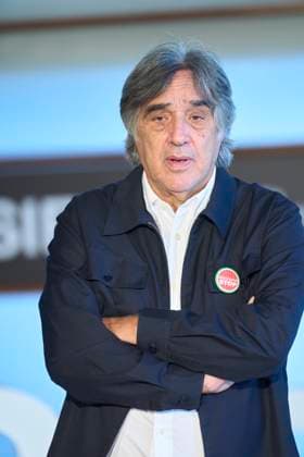 September 24, 2025, Madrid, Madrid, Spain: Agustin Diaz Yanes attended Un fantasma en la batalla She Walks in Darkness Photocall during 73rd San Sebastian International Film Festival at Kursaal Palace on September 24, 2025 in Donostia San Sebastian, Spain Madrid Spain - ZUMAg15_ 20250924_zaf_g15_011 Copyright: xJackxAbuinx
