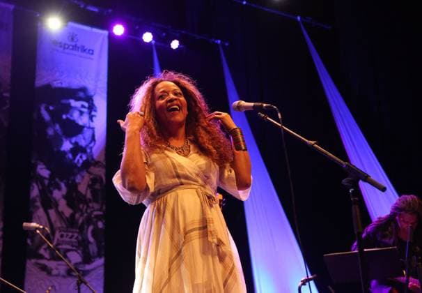Cape Town Jazz Festival 2016 Apr 2, 2016 - Cape Town, Western Cape , South Africa - CASSANDRA WILSON performed at the 16th Annual Cape Town Jazz Festival, that took place at the Cape Town International Convention Centre. Copyright: xBertramxMalgasx