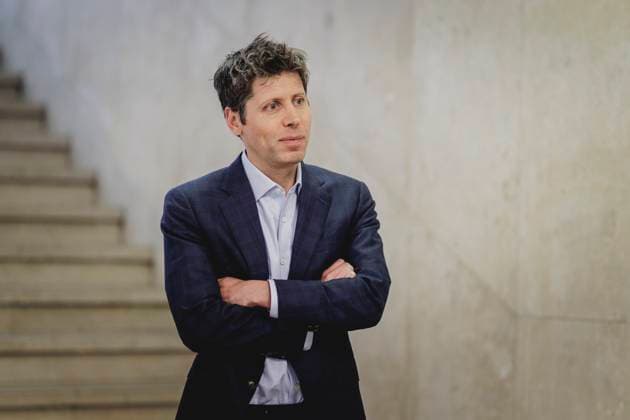 Sam Altman, CEO OpenAI, aufgenommen in Berlin, 25.09.2025. Berlin Deutschland Copyright: xFlorianxGaertnerx