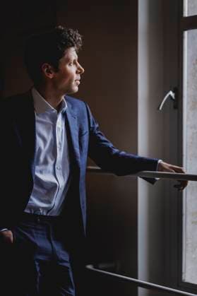 Sam Altman, CEO OpenAI, aufgenommen in Berlin, 25.09.2025. Berlin Deutschland Copyright: xFlorianxGaertnerx