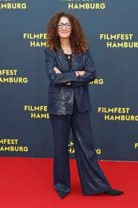 Malika Rabahallah bei der Festivaleröffnung mit der Premiere des Kinofilms Lovely Day Mille secrets, mille dangers auf dem 33. Filmfest Hamburg 2025 im Cinemaxx Dammtor. Hamburg, 25.09.2025