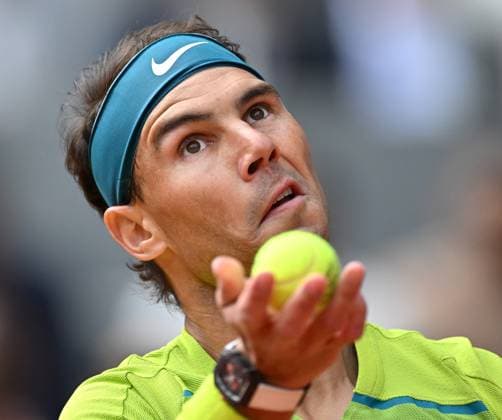 French Open Roland Garros 2022, day 8 PARIS, FRANCE - MAY 28: Rafael Nadal of Spain in action against Felix Auger-Aliassime of Canada in the men’s fourth round match during French Open tennis tournament at Roland ?Garros Stadium in Paris, France on May 29, 2022. Ile-de-France France. Editorial use only. Please get in touch for any other usage.  Copyright: x2025xAnadoluxMustafaxYalcÄ±nx