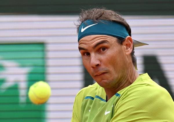 French Open Roland Garros 2022, day 8 PARIS, FRANCE - MAY 28: Rafael Nadal of Spain in action against Felix Auger-Aliassime of Canada in the men’s fourth round match during French Open tennis tournament at Roland ?Garros Stadium in Paris, France on May 29, 2022. Ile-de-France France. Editorial use only. Please get in touch for any other usage.  Copyright: x2025xAnadoluxMustafaxYalcÄ±nx