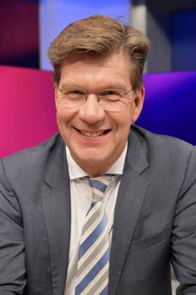 Christoph Schwennicke in der ARD-Talkshow maischberger im Studio Berlin Adlershof. Berlin, 30.09.2025
