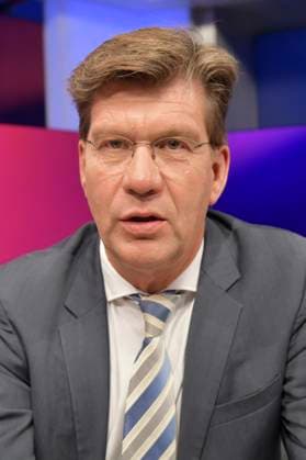 Christoph Schwennicke in der ARD-Talkshow maischberger im Studio Berlin Adlershof. Berlin, 30.09.2025