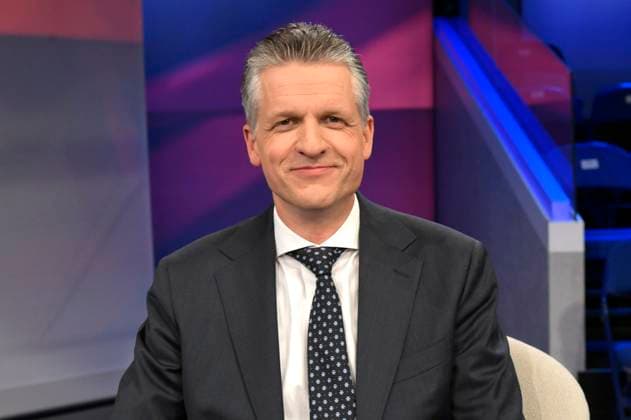 Thorsten Frei in der ARD-Talkshow maischberger im Studio Berlin Adlershof. Berlin, 01.10.2025