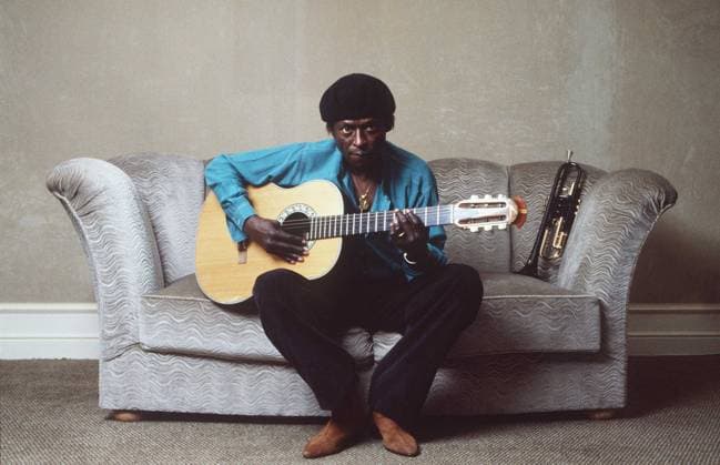 Portrait of Miles (Dewey) Davis (composer, trumpet player) 1985 Serge COHEN Opale.photo RECORD DATE NOT STATED
