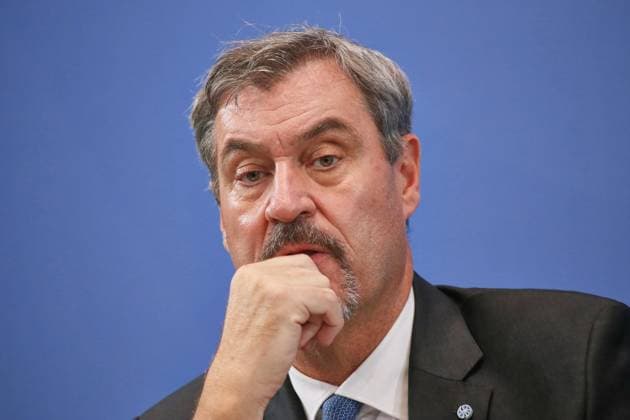 Berlin, Deutschland, 09.10.2025: Bundeskanzleramt: Pressekonferenz nach Koalitionsausschuss: CSU-Chef Markus Söder Copyright: xdtsxNachrichtenagenturx dts_86940