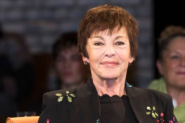 Katrin Sass im Bild: Katrin Sass - Schauspielerin. DEU, Bremen, Radio Bremen, 3nach9, Live-Aufzeichnung vom 17.10.2025.
