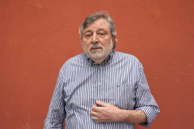 Portrait of Francesco Guccini (singer-songwriter) 03 07 2020 Basso CANNARSA Opale.photo RECORD DATE NOT STATED