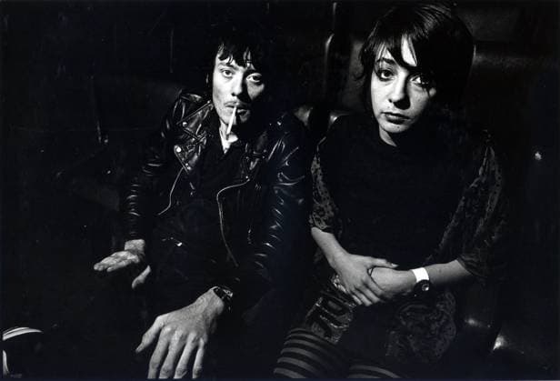 Portrait of Fred Chichin abd Catherine Ringer (Les Rita Mitsouko) 1987 Serge CORRIERAS Opale.photo RECORD DATE NOT STATED