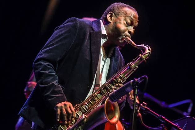 Konzert von David Murray, Jazzfest 2025 Berlin, Hauss der Festspiele David Murray – tenor saxophone, bass clarinet Marta Sánchez – piano Luke Stewart – double bass Chris Beck – drums Francesca Cinelli-Portervoc.