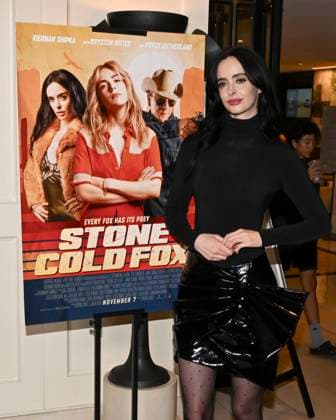 November 2, 2025, Beverly Hills, California, USA: American actress, producer, writer, director and musician KRYSTEN RITTER attends Stone Cold Fox Los Angeles Red Carpet Premiere. Beverly Hills USA - ZUMAb173 20251102_aap_b173_114 Copyright: xBillyxBennightx