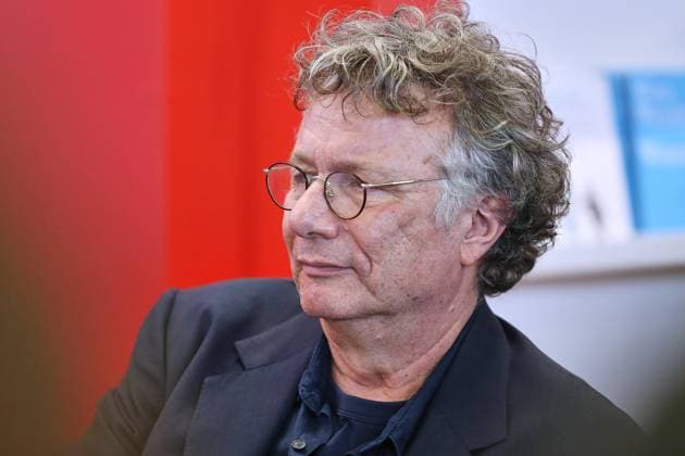 Frankfurt Main, Hessen, Deutschland, 15.10.2025: Messe: Frankfurter Buchmesse 2025: Ingo Schulze Copyright: xdtsxNachrichtenagenturx dts_89545