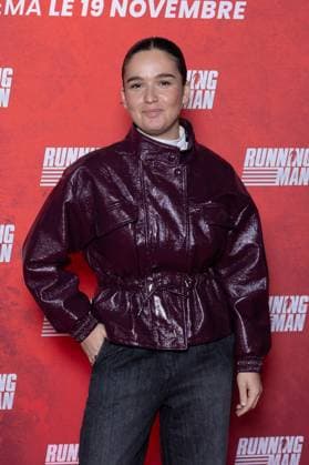 Running Man Paris Film Premiere Lily from Star Academy 2025 attends Running Man Paris Film Premiere at UGC Cine Cite Bercy on November 03, 2025 in Paris, France. Photo by Nasser Berzane ABACAPRESS.COM Paris France  Copyright: xBerzanexNasser ABACAx