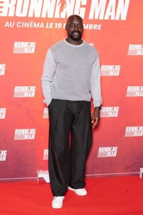 Running Man Paris Film Premiere Ladji Doucoure attends Running Man Paris Film Premiere at UGC Cine Cite Bercy on November 03, 2025 in Paris, France. Photo by Nasser Berzane ABACAPRESS.COM Paris France  Copyright: xBerzanexNasser ABACAx