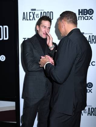 November 3, 2025, New York, Ny, United States: Tom Brady and Alex Rodriguez attend the New York Premiere Screening of Alex vs ARod . Held at the DGA Theater in New York. November 3, 2025. New York United States - ZUMAp281 20251103_zea_p281_019 Copyright: xPhotoxImagexPressx