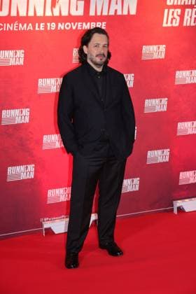 Premiere of Running Man Director Edgar Wright at the premiere of Running Man at Ugc Bercy 450308 2025 11 03 Paris France  Copyright: xJasminexAissaouix xStarfacex STAR_450308_044