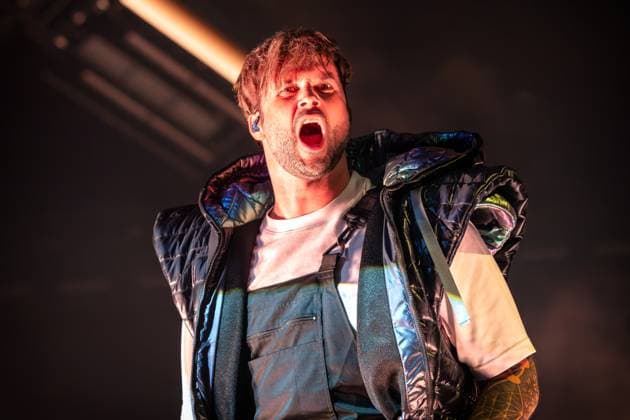 Electric Callboy live in Oslo, Norway Oslo, Norway. 03rd, November 2025. The German band Electric Callboy performs a live concert at Unity Arena in Oslo. Here vocalist Kevin Ratajczak is seen live on stage. Norway, Oslo, Unity Arena  Copyright: xGonzalesxPhoto TerjexDokkenx