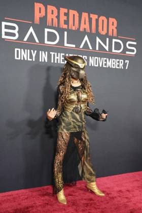 November 3, 2025, Los Angeles, California, USA: Guest at the World Premiere of 20th Century Studios Predator: Badlands at the TCL Chinese Theatre IMAX Los Angeles USA - ZUMAg107 20251103_zep_g107_089 Copyright: xNinaxPrommerx