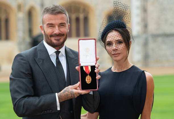 David Beckham is Knighted at Windsor Castle David Beckham is knighted by King Charles at Windsor Castle, Windsor, Berkshire, UK on the 4th November, 2025. Picture by Eddie Mulholland WPA-Pool Windsor Windsor Castle Berskshire United Kingdom 