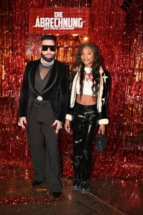 Harald Gloeoeckler und Samira Diasso beim Premieren Event zum Start vom Realityformat Die Abrechnung - Der Promi-Showdown (ab 6. November 2025 bei ProSieben und Joyn) im Festsaal Kreuzberg am 4.11.2025 in Berlin Die Abrechnung Premieren-Event zur neuen Pro7 Realityshow in Berlin