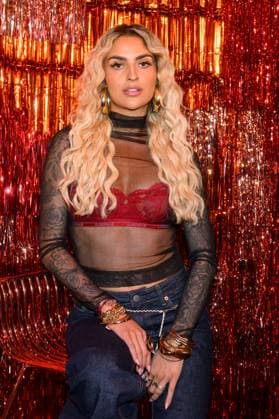 GER, Berlin, im Bild v.l.: Chiara Gianti , bei der Premiere der neuen Reality-Show Die Abrechnung Der Promi-Showdown im Festsaal Kreuzberg, 04.11.2025 Copyright: HMBxMedia UwexKoch