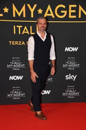 Rome, Italy: Rome, Cinema The Space Moderno Premiere of the Sky Series Call My Agent - Italy , In the photo: Luca Argentero Rome Italy  - ZUMAp169 20251104_zea_p169_1486 Copyright: xVincenzoxLandix