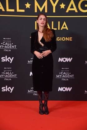 Rome, Italy: Rome, Cinema The Space Moderno Premiere of the Sky Series Call My Agent - Italy , In the photo: Miriam Leone Rome Italy  - ZUMAp169 20251104_zea_p169_1527 Copyright: xVincenzoxLandix